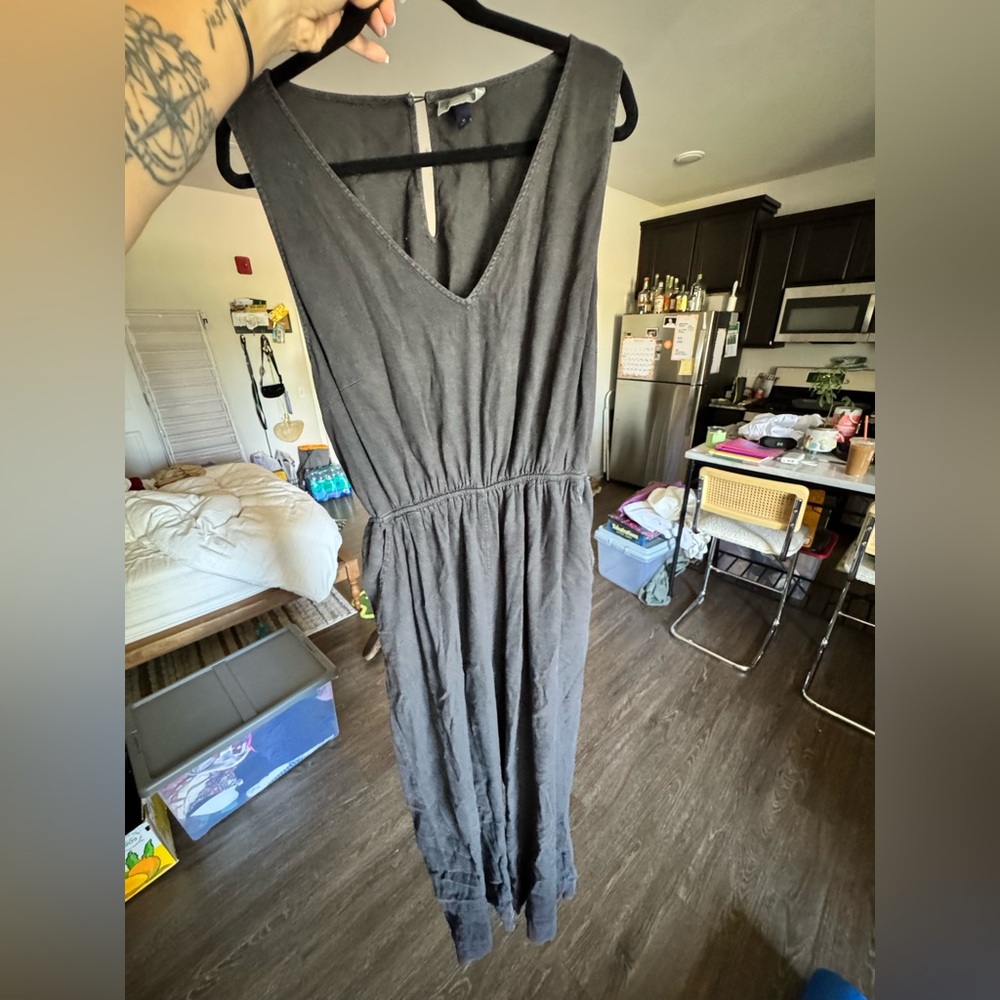 Universal Thread Charcoal Backless Dress
